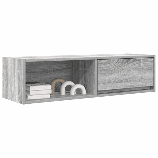 móveis de TV - Armários TV 2pcs 100x31x25,5cm deriv. madeira cinzento sonoma