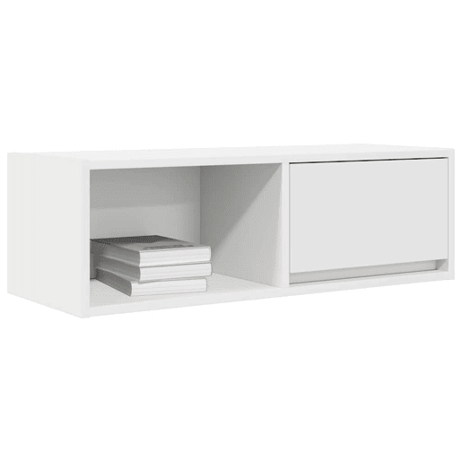 móveis de TV - Armários TV 2 pcs 80x31x25,5 cm deriv. madeira branco