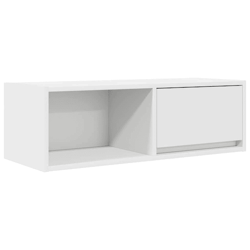 móveis de TV - Armários TV 2 pcs 80x31x25,5 cm deriv. madeira branco
