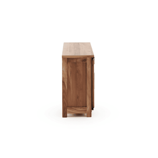 Cómoda em madeira maciça de acácia reciclada Cómoda em madeira maciça de acácia reciclada