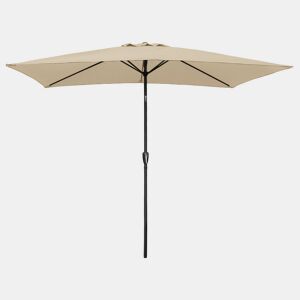 HAPUNA guarda-chuva rectangular recto 2x3m bege