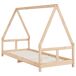 Estructura De Cama Infantil 205x85 Estructura De Cama Infantil 205x85 Marrón