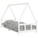 Estructura De Cama Infantil 205x95 Estructura De Cama Infantil 205x95 Blanco