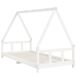Estructura De Cama Infantil 205x95 Estructura De Cama Infantil 205x95 Blanco