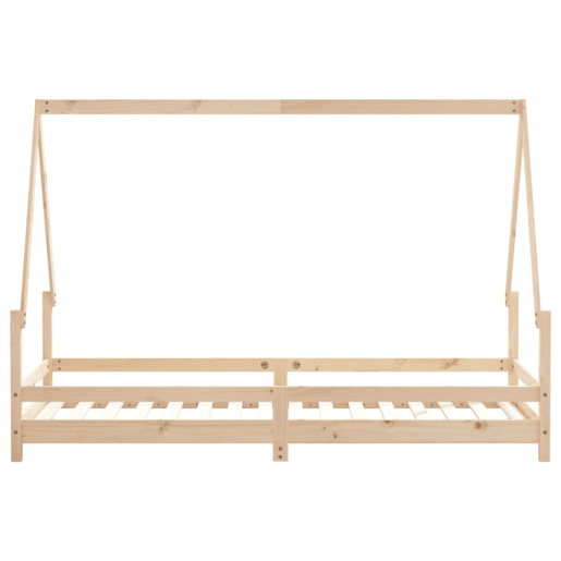 vidaXL Estrutura de cama infantil 80x200 cm madeira de pinho maciça