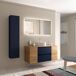 Mueble Baño BEQUIA PLUS 2caj. 2 puertas Lavabo posar 1 poza 120 Mueble Baño BEQUIA PLUS 2caj. 2 puertas Lavabo posar 1 poza 120 Azul