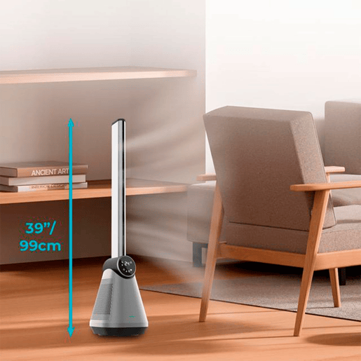 Ventoinhas de torre EnergySilence 9890 Skyline Bladeless Dark Cecotec