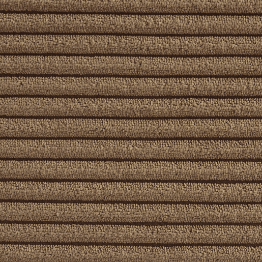 Módulo de sofá modular em tecido veludo cotelê, 1 lugar, Sokol veludo cotelê, Taupe, 91x105x72 cm