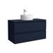 Mueble Baño BEQUIA 2caj. Lavabo posar 1 poza 100 Mueble Baño BEQUIA 2caj. Lavabo posar 1 poza 100 Azul