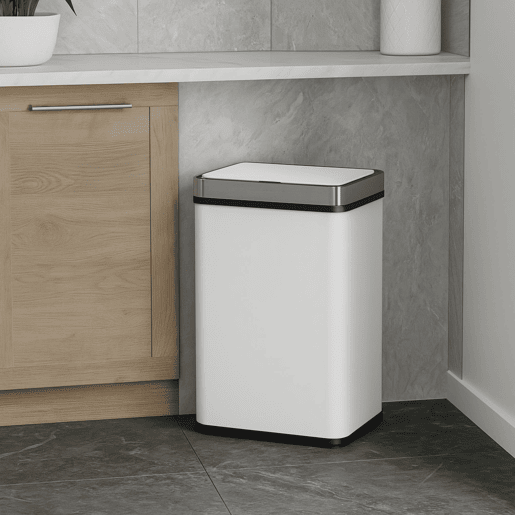 Lixeira com sensor automático Well Home e filtro de odores Lixeira com sensor automático Well Home e filtro de odores