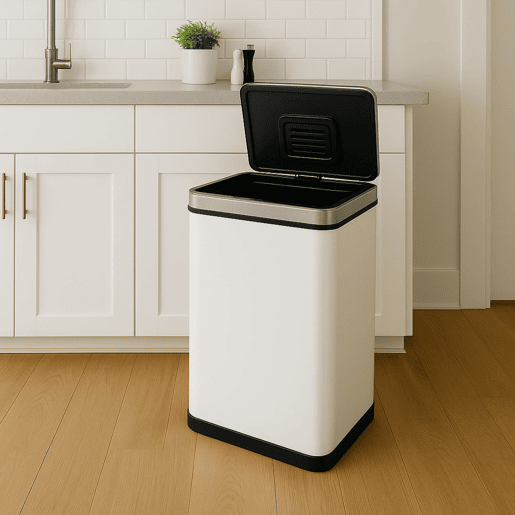 Lixeira com sensor automático Well Home e filtro de odores Lixeira com sensor automático Well Home e filtro de odores