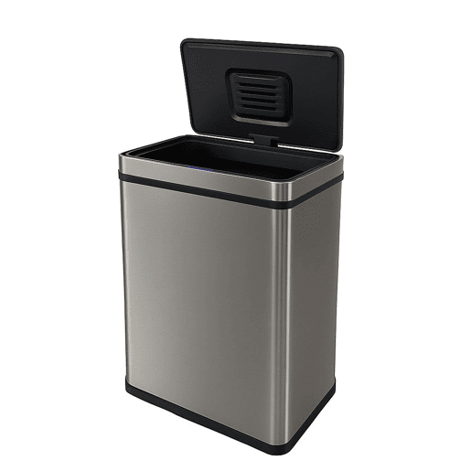 Lixeira com sensor automático Well Home e filtro de odores