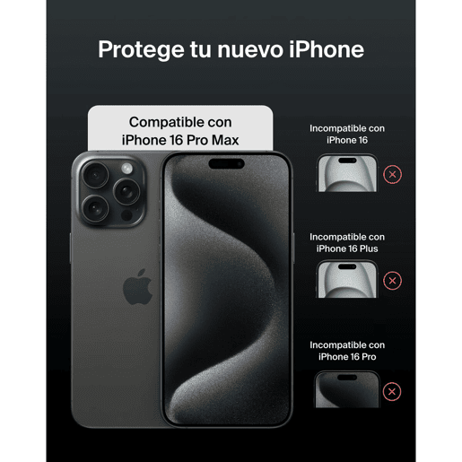 Protetor de ecrã para o telemóvel Belkin IPHONE 16 PRO MAX Apple Protetor de ecrã para o telemóvel Belkin IPHONE 16 PRO MAX Apple