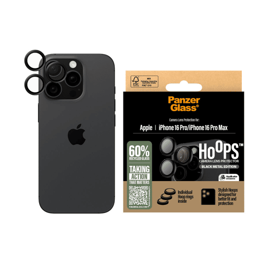 Protetor de ecrã para o telemóvel Panzer Glass iPhone 16 PMACCS Apple