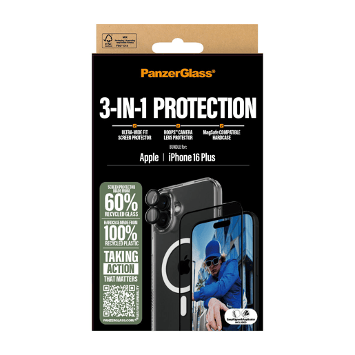 Protetor de Ecrã Panzer Glass B1293+2863+1283