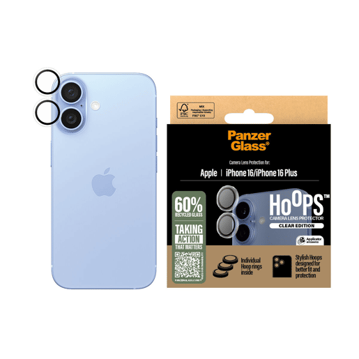 Protetor de ecrã para o telemóvel Panzer Glass 1285 Apple