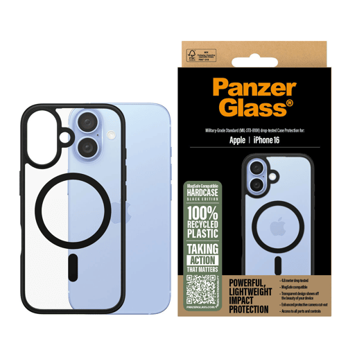 Protetor de ecrã para o telemóvel PanzerGlass iPhone 16 Apple