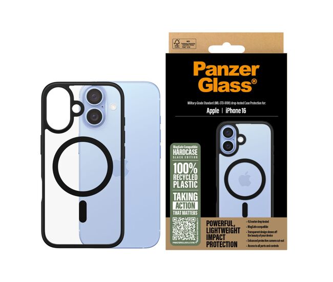 Protector de pantalla para móvil panzerglass iphone 16 apple