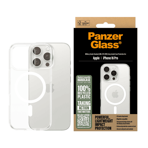 Protetor de ecrã para o telemóvel PanzerGlass iPhone 16 Pro Apple