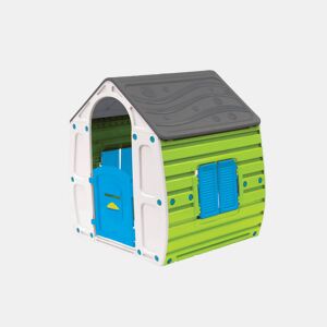 Cabana de plástico para crianças, Lou, Multicolor, 102x90x109 cm