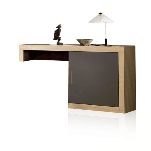 Unidade base Nuka 1 porta Cambria - Grafite 130 x 60 x 29,7 cm Unidade base Nuka 1 porta Cambria - Grafite 130 x 60 x 29,7 cm