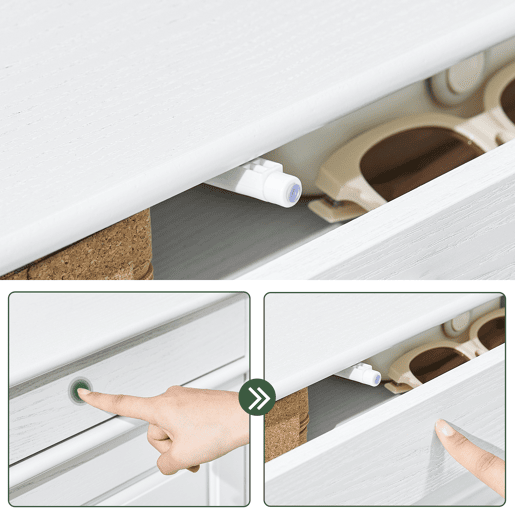 SoBuy Sapateira Armário 3 Portas Basculantes 12 Pares 53x24x118cm Branco FSR94-WG