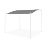 Cobertura de telhado para pérgola, Brestum 3x2.5m, Cobertura de telhado para pérgola, Cinza, 250x300x300 cm