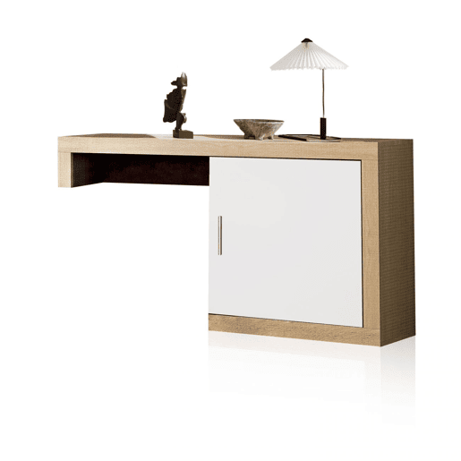 Unidade base Nuka 1 porta Cambria - Branco 130 x 60 x 29,7 cm