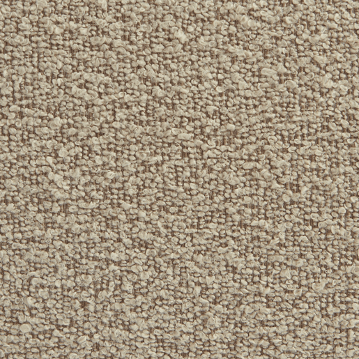 Cadeira confortável em boucle texturizado, 1 lugar, Boni, Beige, 93x104x85 cm