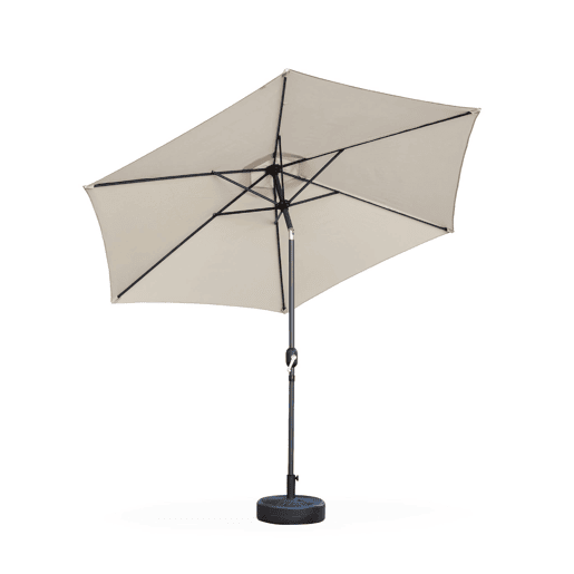 3m guarda-sol redondo, Touquet, Zibelina, 294x294x243 cm