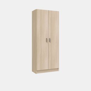 Armário multiusos 73 2 portas Carvalho 73 x 180 x 37 cm