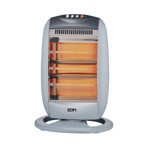 Aquecedor em Quartzo EDM 07136 07136 Preto 1200 W