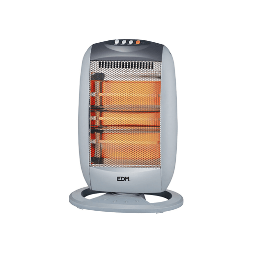 Aquecedor em Quartzo EDM 07136 07136 Preto 1200 W