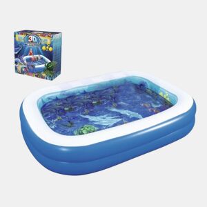 Piscina Insuflável NO NAME 60202-54177 778 L (262 x 175 x 51 cm) Branco Etiqueta
