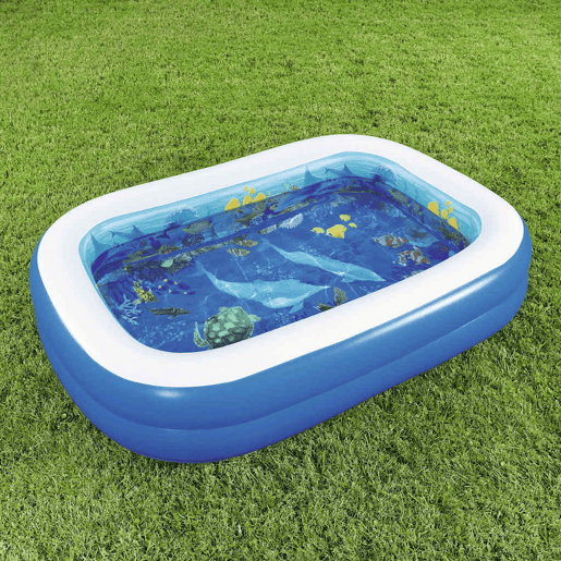 Piscina Insuflável NO NAME 60202-54177 778 L (262 x 175 x 51 cm) Branco Etiqueta