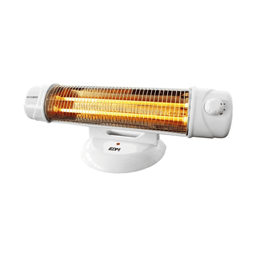 Aquecedor em Quartzo EDM 07131 07131 Branco 600-1200 W Aquecedor em Quartzo EDM 07131 07131 Branco 600-1200 W