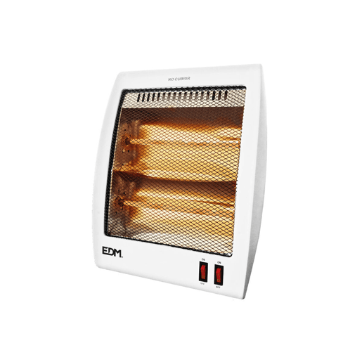 Aquecedor em Quartzo EDM 07109 07109 Branco 1000 W