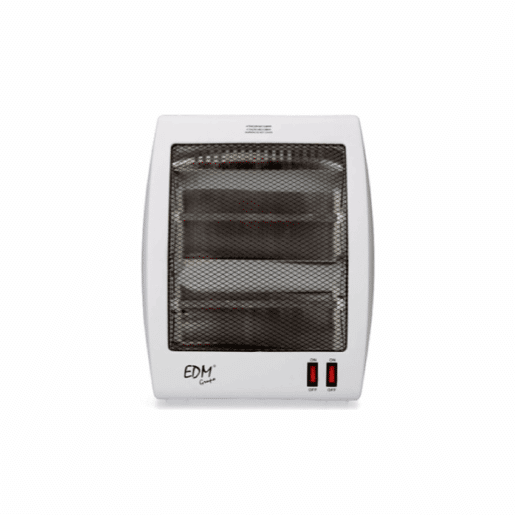 Aquecedor em Quartzo EDM 07109 07109 Branco 1000 W