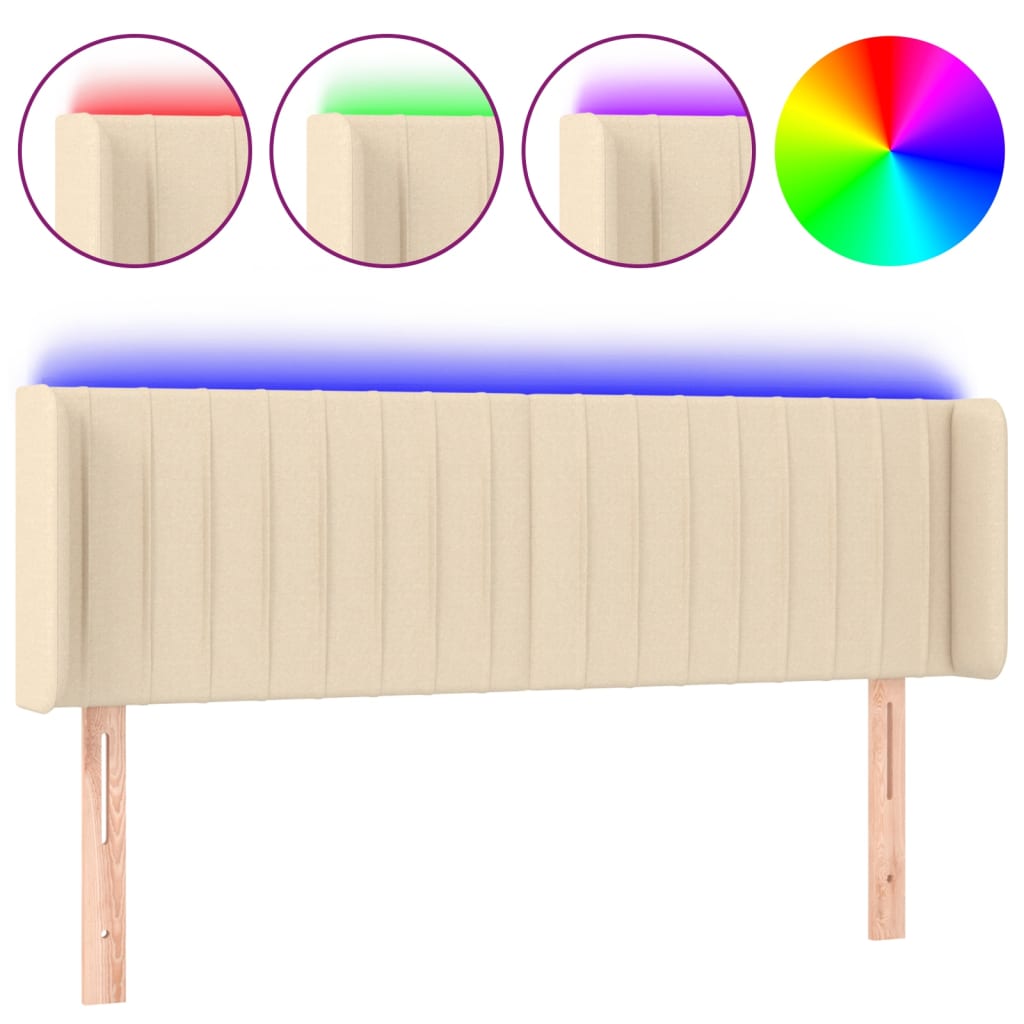 Cabecero Con Led 147 Crema