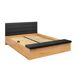 Cama canapé con banco y somier Glenn Cama canapé con banco y somier Glenn Madera