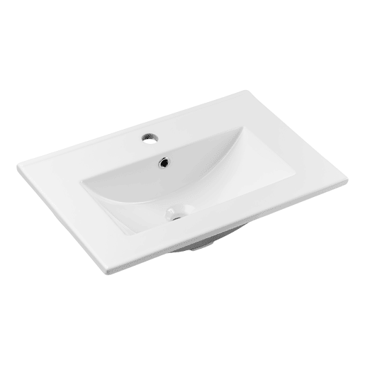 Móvel de lavatório simples 60cm 2 portas Manoa Caxemira