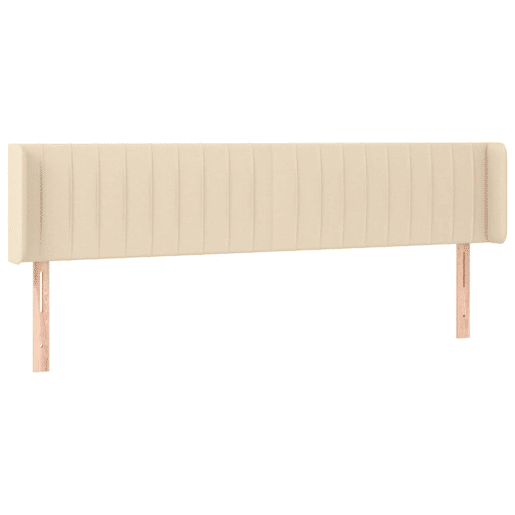 vidaXL Cabeceira de cama c luzes LED tecido 163x16x7888 cm cor creme vidaXL Cabeceira de cama c luzes LED tecido 163x16x7888 cm cor creme