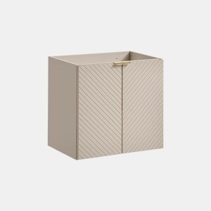 Móvel de toucador de 2 portas Manoa Caxemira 60cm