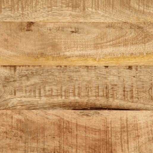 vidaXL Mesa de cabeceira 40x30x52,5 cm madeira mangueira áspera maciça