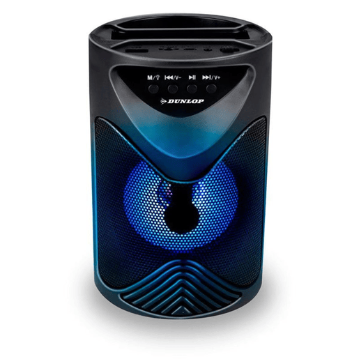 Altifalante Bluetooth Dunlop TWS 15 W Preto USB Altifalante Bluetooth Dunlop TWS 15 W Preto USB