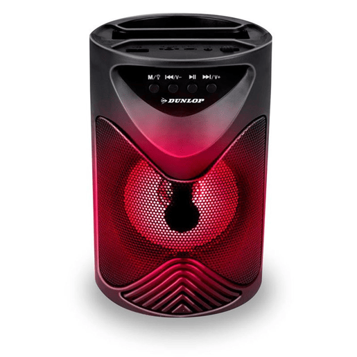 Altifalante Bluetooth Dunlop TWS 15 W Preto USB Altifalante Bluetooth Dunlop TWS 15 W Preto USB