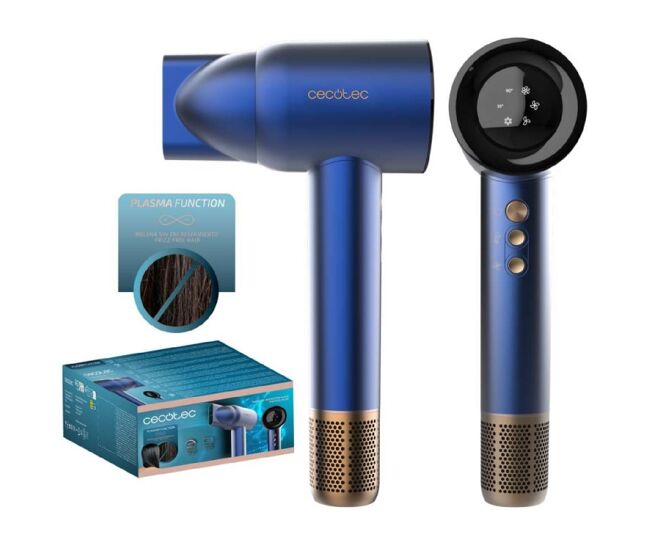 Cecotec secadores de pelo bldc ionicare rockstar nano iontech blue