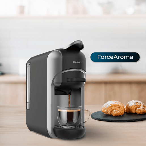 Cecotec Cafeteira de cápsulas FreeStyle Compact 19 bares 1450W ThermoBlock Depósito 600 ml Cecotec Cafeteira de cápsulas FreeStyle Compact 19 bares 1450W ThermoBlock Depósito 600 ml