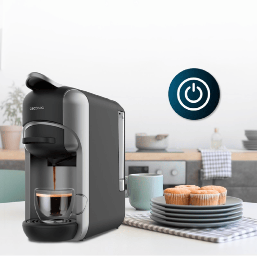 Cecotec Cafeteira de cápsulas FreeStyle Compact 19 bares 1450W ThermoBlock Depósito 600 ml Cecotec Cafeteira de cápsulas FreeStyle Compact 19 bares 1450W ThermoBlock Depósito 600 ml