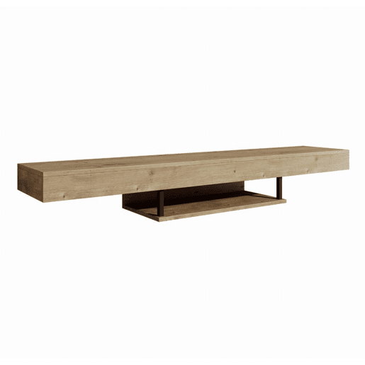 Móvel TV Suspenso Sala de estar e jantar Sonoma 150x29,6x22 Aydin Muebles Bonitos